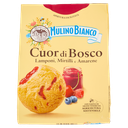 Mulino Bianco Cuor di Bosco 300 g – gefüllte Kekse mit Waldfrüchten und Sauerkirsche