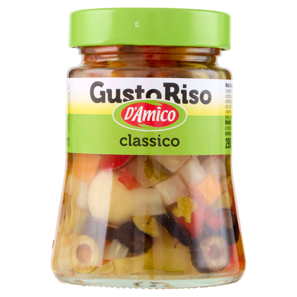 D’Amico Gustoriso Classico Gemüsezubereitung im Glas, 290 g