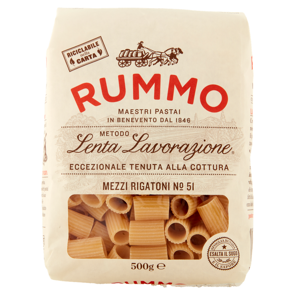 Rummo Mezzi Rigatoni n.51