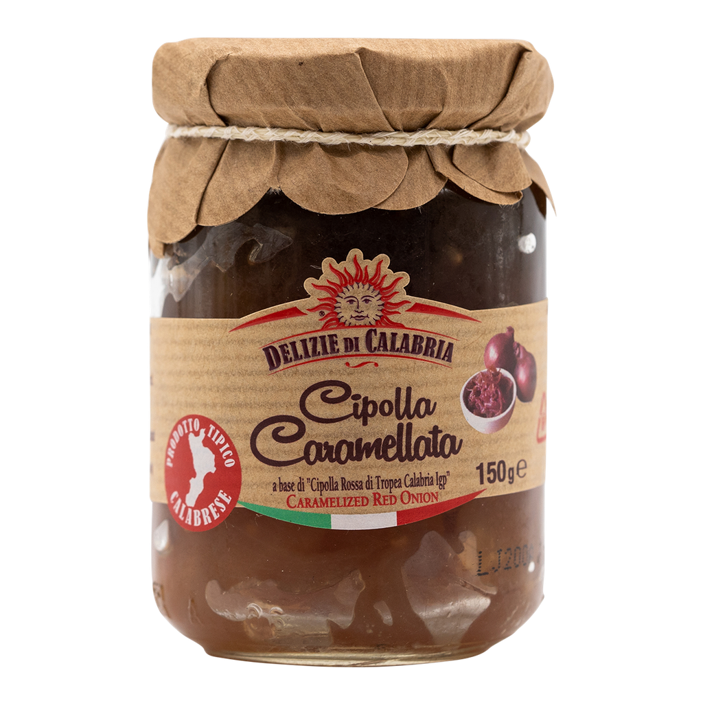 Delizie di Calabria rote Zwiebeln karamellisiert 160g