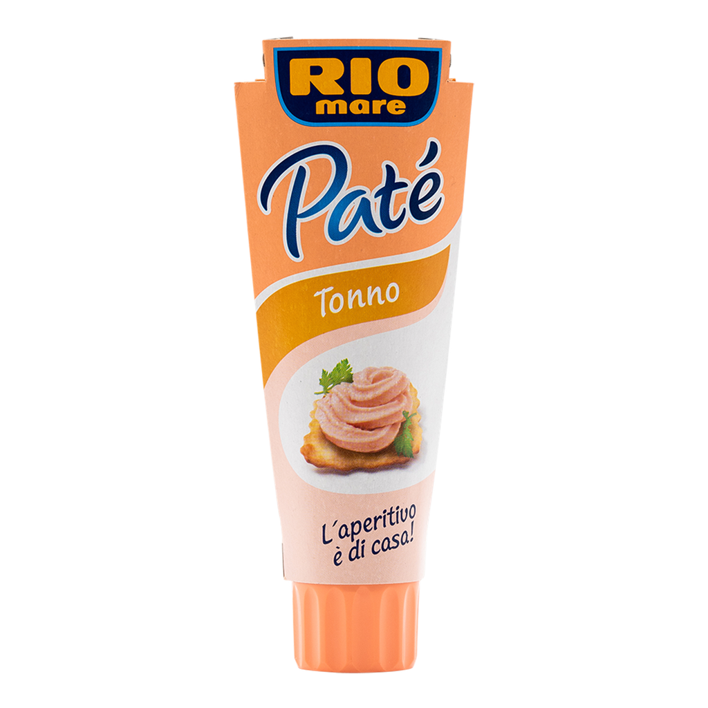 Rio Mare Paté di Tonno 100 g – streichfähige Thunfischcreme im praktischen Tubenformat