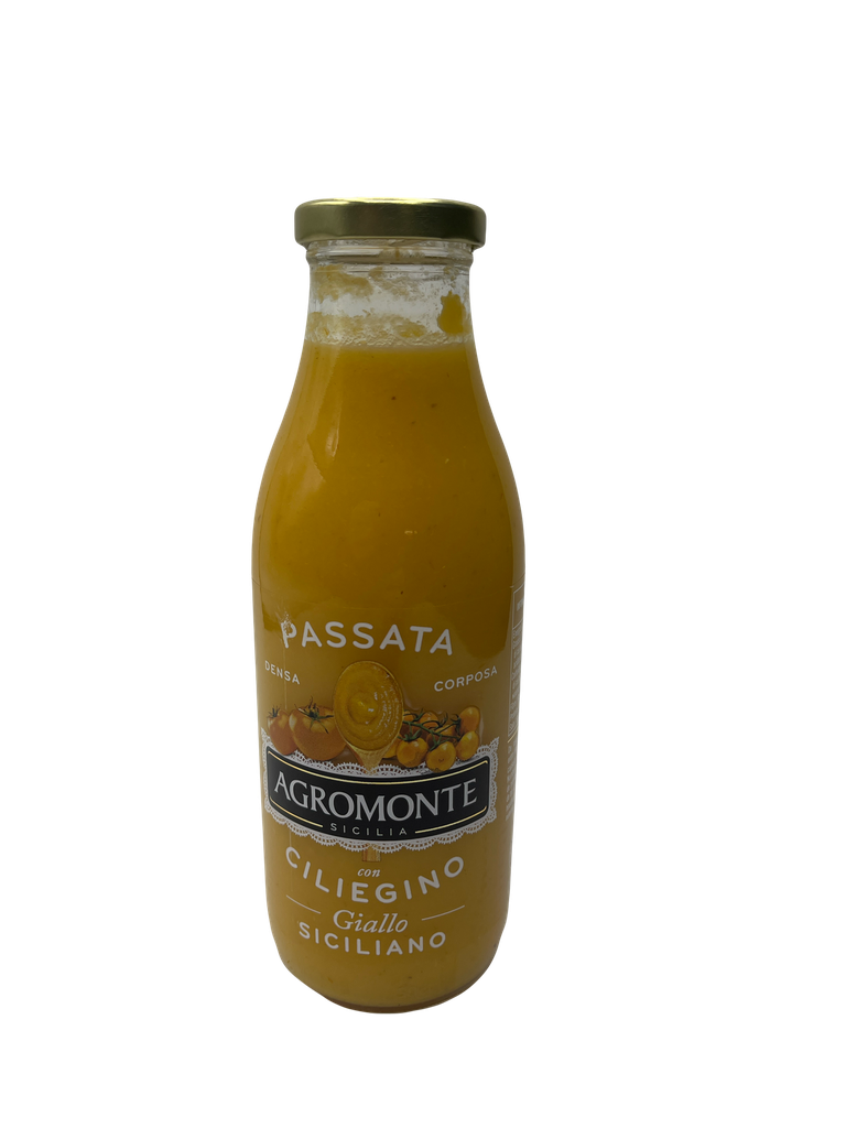 Agromonte Kirsch-Tomate Gelb passiert