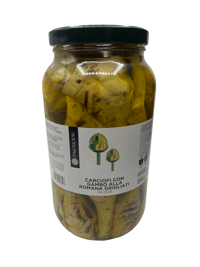 Italcarciofi Artischocken gegrillt mit Stiel 3kg