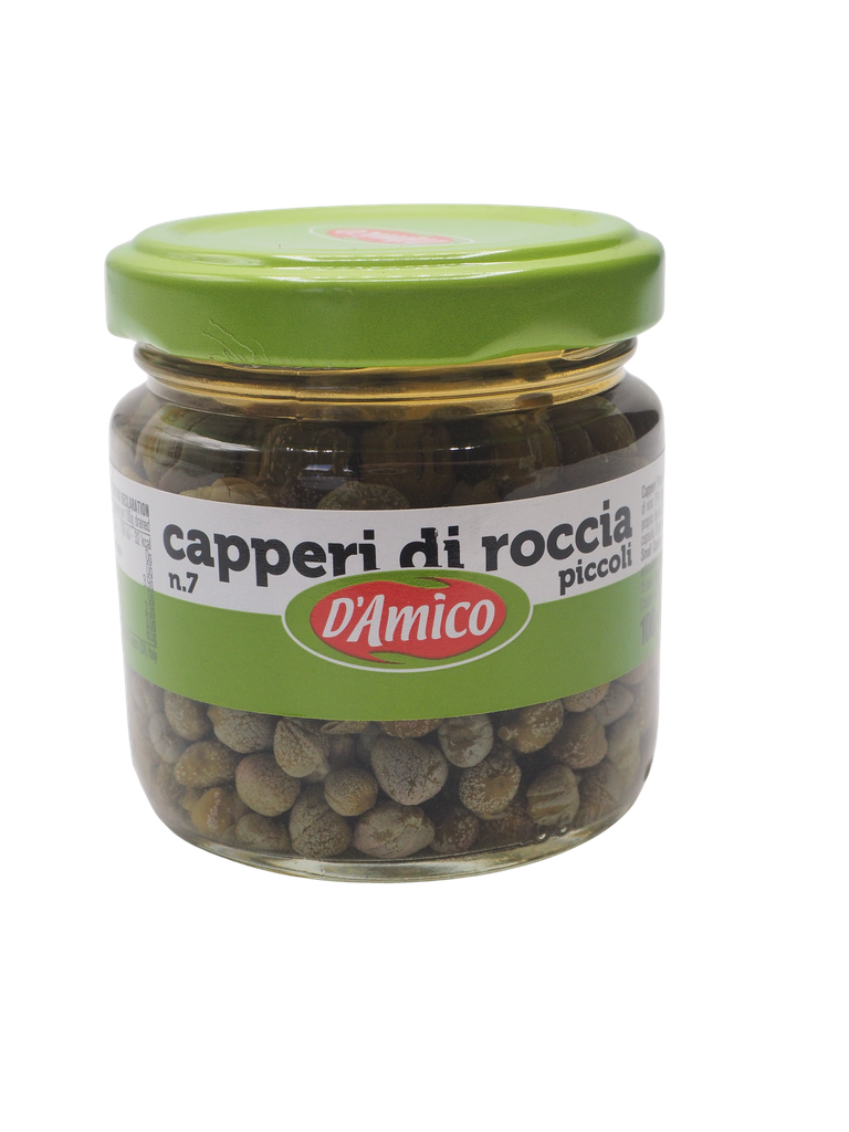 D’Amico kleine Kapern in Weinessig n. 7, 100 g