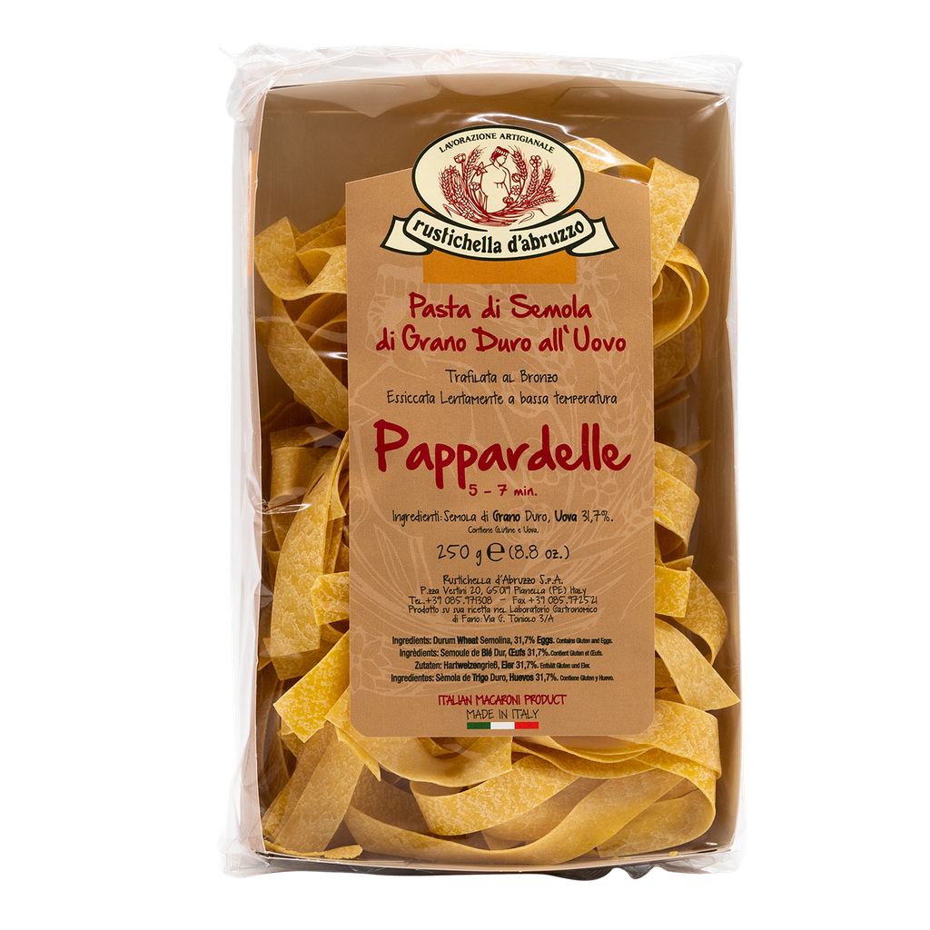 Rustichella Pappardelle mit Ei