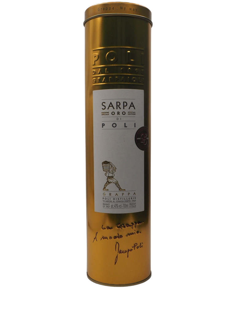 Poli - Grappa Sarpa oro