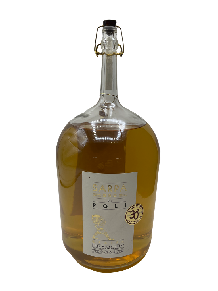 Poli Sarpa Oro Big Mama Doppelmagnum Grappa 3 l 40 % vol.