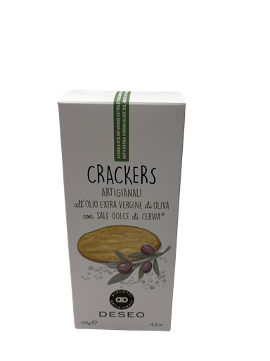 [876544] Deseo Cracker m.nativem Olivenöl extra + Salz aus Cervia