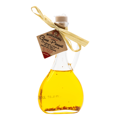 [10283] Delizie di Calabria Olivenöl mit Peperoncino 100g