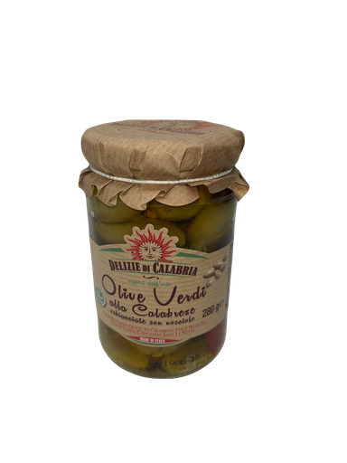 Delizie di Calabria grüne Oliven